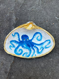 Large Clamshell Octopus Jewelry Dish