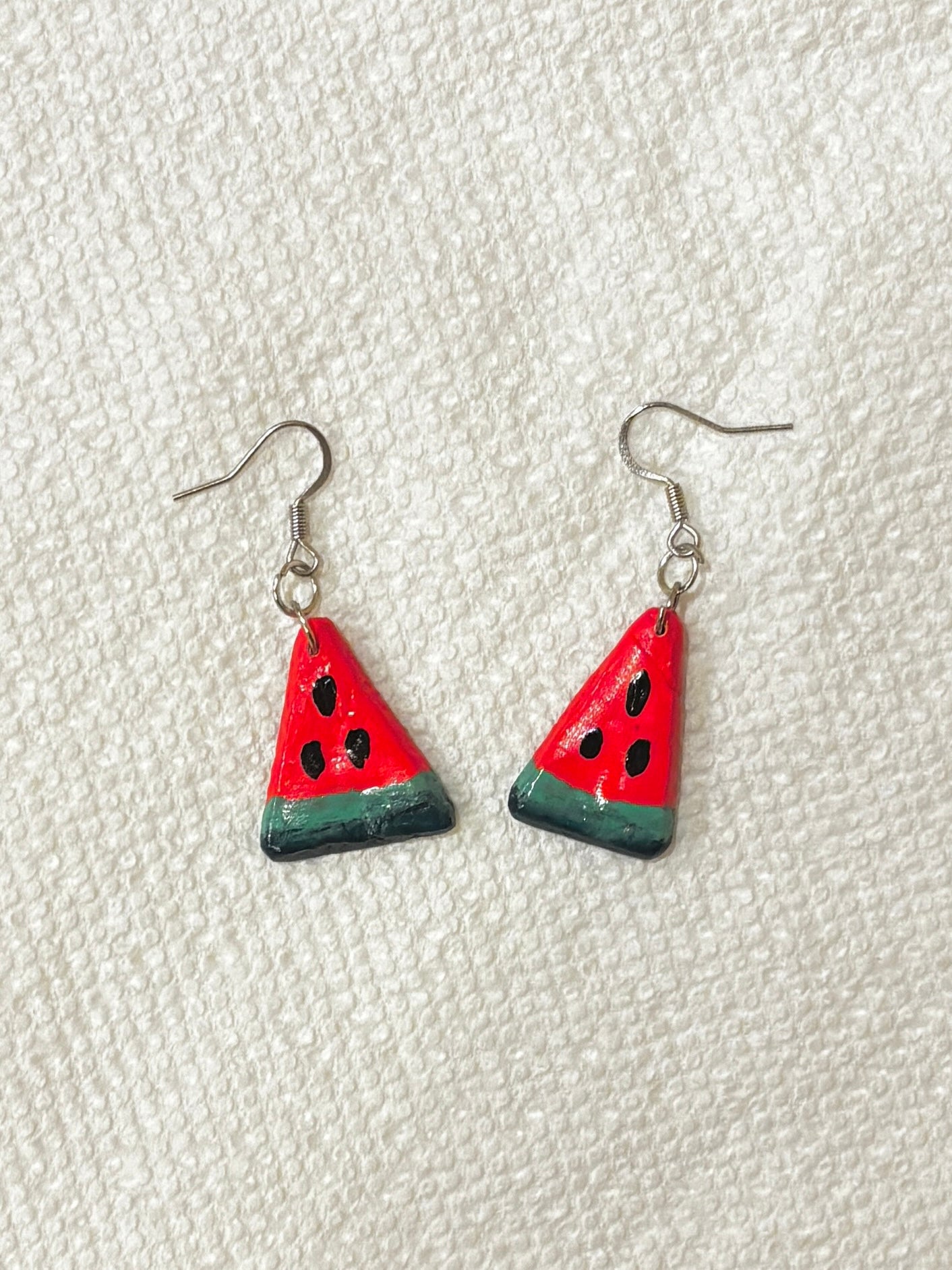 Watermelon Slice Earrings