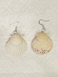 Layered Clamshell Earrings