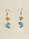 Moon Dangle Earrings