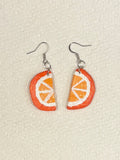 Orange Slice Earrings