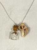 Seashell and Bottle Necklace