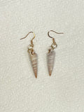 Spikey Shell Earrings (gold)